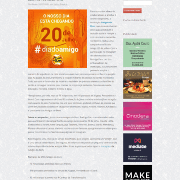 AMIGOS DO BEM LANÇA CAMPANHA CONTRA FOME NO SERTÃO NORDESTINO – Blog Kleber Patricio