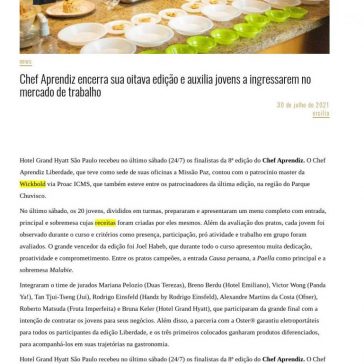 Chef Aprendiz encerra sua oitava edição e auxilia jovens a ingressarem no mercado de trabalho – The List Brasil