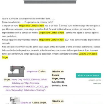 30 Maquina De Costura Singer mais qualificados 2021 – Giro na TV