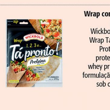 Wrap com whey protein – Ana Maria Receitas (Revista Ana Maria)
