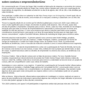 Grandes nomes da moda participam da segunda edição de evento sobre costura e empreendedorismo – Melhor Celular