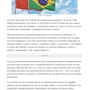 China e Brasil para além das narrativas – Diário do Comércio (MG) Online