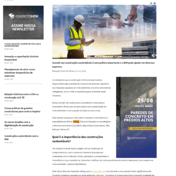 Construções sustentáveis com o BIM – Portal Concrete Show Digital