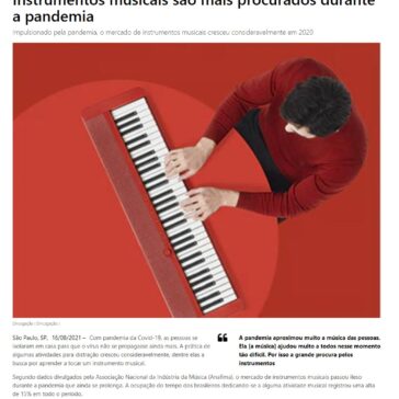 Instrumentos musicais são mais procurados durante a pandemia – Almanaque Plus