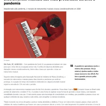 Instrumentos musicais são mais procurados durante a pandemia – Capital em Foco