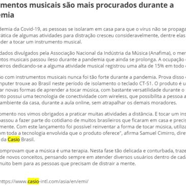 Instrumentos musicais são mais procurados durante a pandemia – Frases Poesias