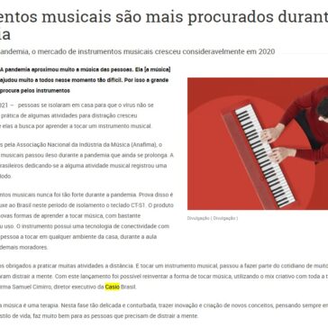 Instrumentos musicais são mais procurados durante a pandemia – Guia do Esporte