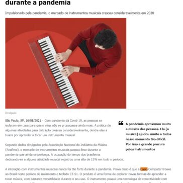 Instrumentos musicais são mais procurados durante a pandemia – JBA Jornais