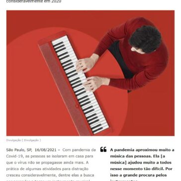Instrumentos musicais são mais procurados durante a pandemia – Jornal A Hora