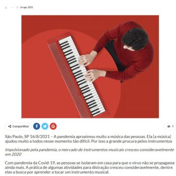 Instrumentos musicais são mais procurados durante a pandemia – Jornal Web Digital