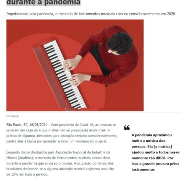 Instrumentos musicais são mais procurados durante a pandemia – Rede de Notícias