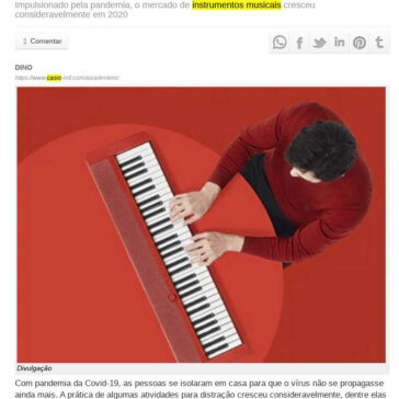 Instrumentos musicais são mais procurados durante a pandemia – Xis da questão