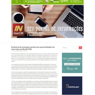 Empresa de entregas aposta nas oportunidades do mercado em Recife (PE) – Portal InvesteNE