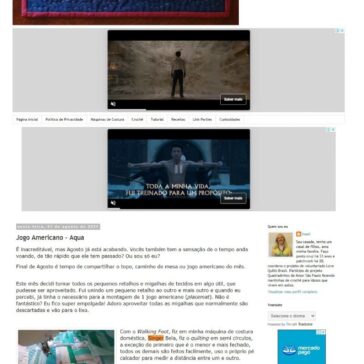 Jogo Americano – Aqua – Arte em Casa