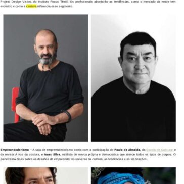 Grandes nomes da moda participam de evento comemorativo aos 170 anos da Singer – Visão da Moda