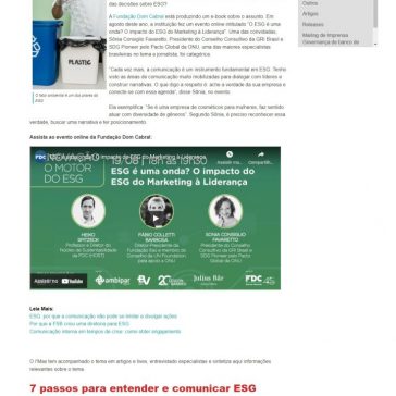 O que é ESG? Entenda o processo e saiba como comunicar – Blog IMax