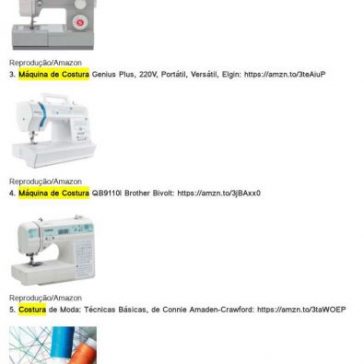 15 produtos para você começar a costurar em casa – [Blog da Solange Pereira] – Moldes Costura