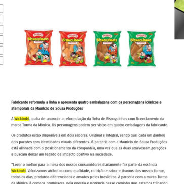 Wickbold e Turma da Mônica trazem novas bisnaguinhas ao mercado – Marcas Mais