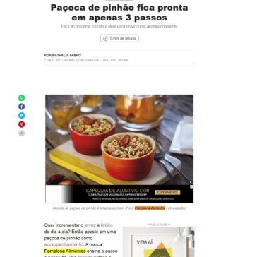 Paçoca de pinhão fica pronta em apenas 3 passos  – Casa e Jardim