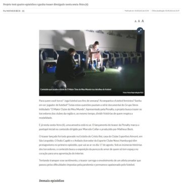 Paixão pelo futebol raiz é tema de websérie intitulada “O Maior Clube do Meu Mundo” – Diário de Cachoeirinha