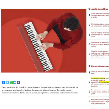 Instrumentos musicais são mais procurados durante a pandemia – Massa News