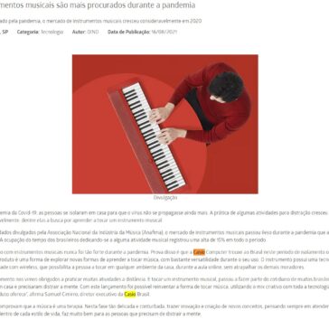 Instrumentos musicais são mais procurados durante a pandemia – Mundo do Marketing