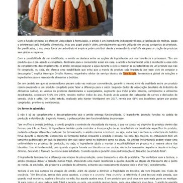 No forno: A função e o comportamento dos amidos em panificados – Aditivos & Ingredientes