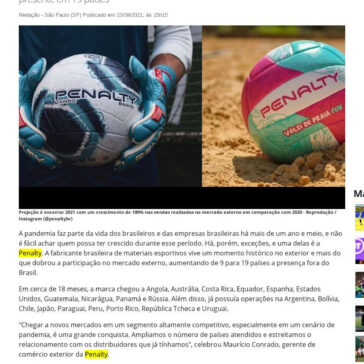 Dobro de países e primeira loja internacional: Penalty cresce na pandemia – Máquina do Esporte