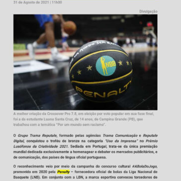 Grupo Trama Reputale é premiado por case da Penalty – Mega Brasil Comunicação