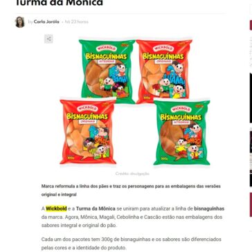 Wickbold lança bisnaguinhas com a Turma da Mônica – Gastronominho