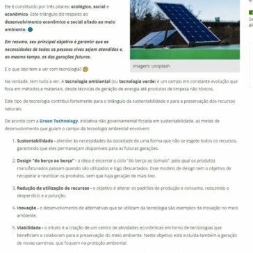 Como as inovações tecnológicas contribuem para a preservação ambiental – Diário Popular