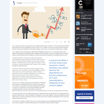 Plataforma de integração de produtos de TI no-code, Albato, recebe investimentos internacionais – InforChannel