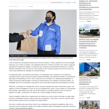 Borzo abre operação em Goiânia. Plataforma de entregas expressas chega a capital – Agora-Tô