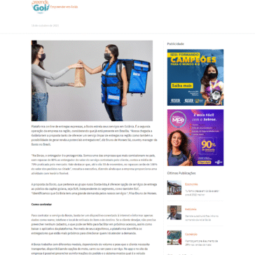 Borzo inicia entregas expressas em Goiânia – Empreender em Goiás