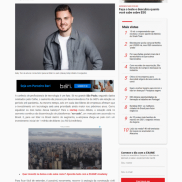 Startup russa investe R$ 5,4 mi para buscar liderança em no-code no Brasil – Exame