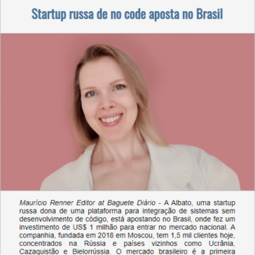 Startup russa de no code aposta no Brasil – EexpoNews