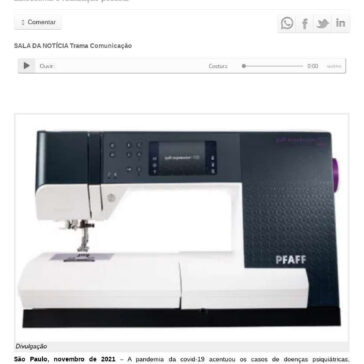 Costura como terapia: atividade traz benefícios à saúde mental – Manezinho News