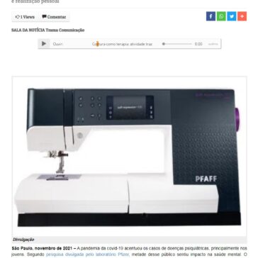 Costura como terapia: atividade traz benefícios à saúde mental – Rio Preto News