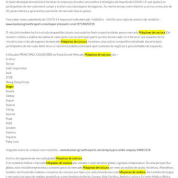 Máquinas de costura Mercado 2021 Tamanho, Compartilhado, Crescimento motoristas, futuro Alcance, Mais recentes Tendências, Chave Regiões, Previsão to 2027 – Ceará Máquinas