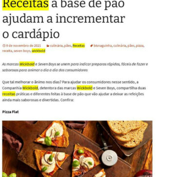 Receitas à base de pão ajudam a incrementar o cardápio – De Repente 50