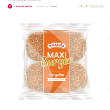 Wickbold anuncia pães de hambúrguer com nova gramatura – Abc da Comunicação