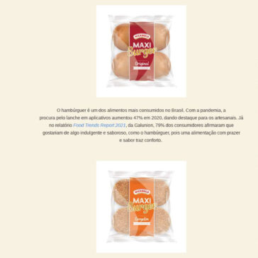 Wickbold anuncia pães de hambúrguer com nova gramatura – Eu e Alice