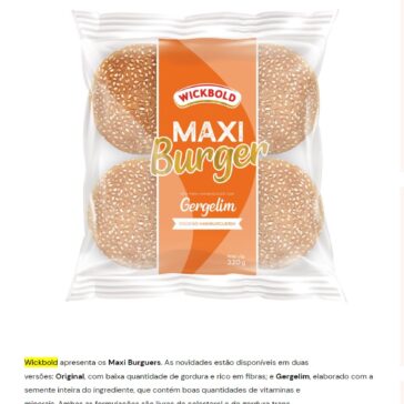 Wickbold anuncia pães de hambúrguer com nova gramatura – Dona Curiosa