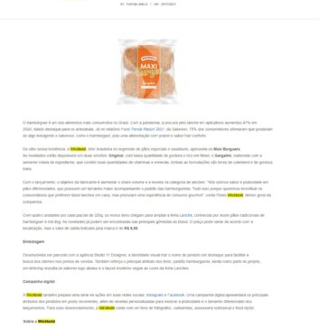 Wickbold anuncia pães de hambúrguer com nova gramatura – Pernambuco Tem