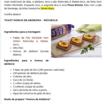Gostosuras ou travessuras? Confira receitas para o Dia das Bruxas – Glamour e Felicidade