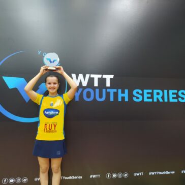 Pamplona Alimentos patrocina atleta catarinense de tênis de mesa