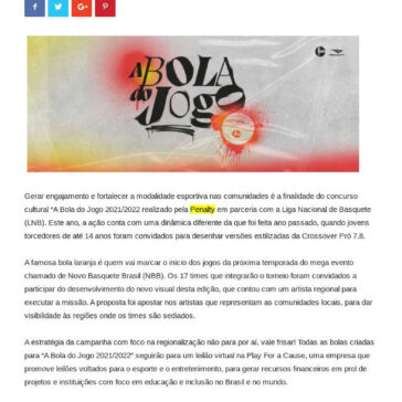 Votação para 1ª Fase de `A Bola do Jogo` segue até 13 de outubro – Jornal A Notícia do Ceará