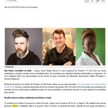 10 estudantes realizam desafios de moda sustentável com avaliação de grandes estilistas – AB Notícias News