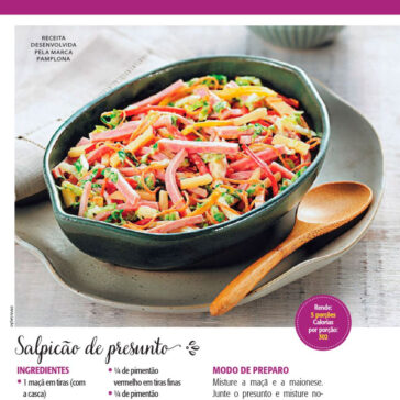 Salpicão de presunto – Ana Maria Receitas