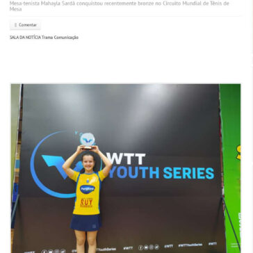 Pamplona Alimentos patrocina atleta catarinense de tênis de mesa – Marcos Imprensa